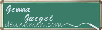 Gemma Guegel Visitenkarte